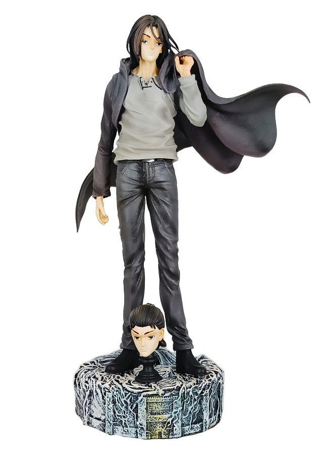 KENMA AOT Eren Yeager Iconic Action Figure with 2 Heads (30 CM) for Collection Toy Standee Figurine - Image 1
